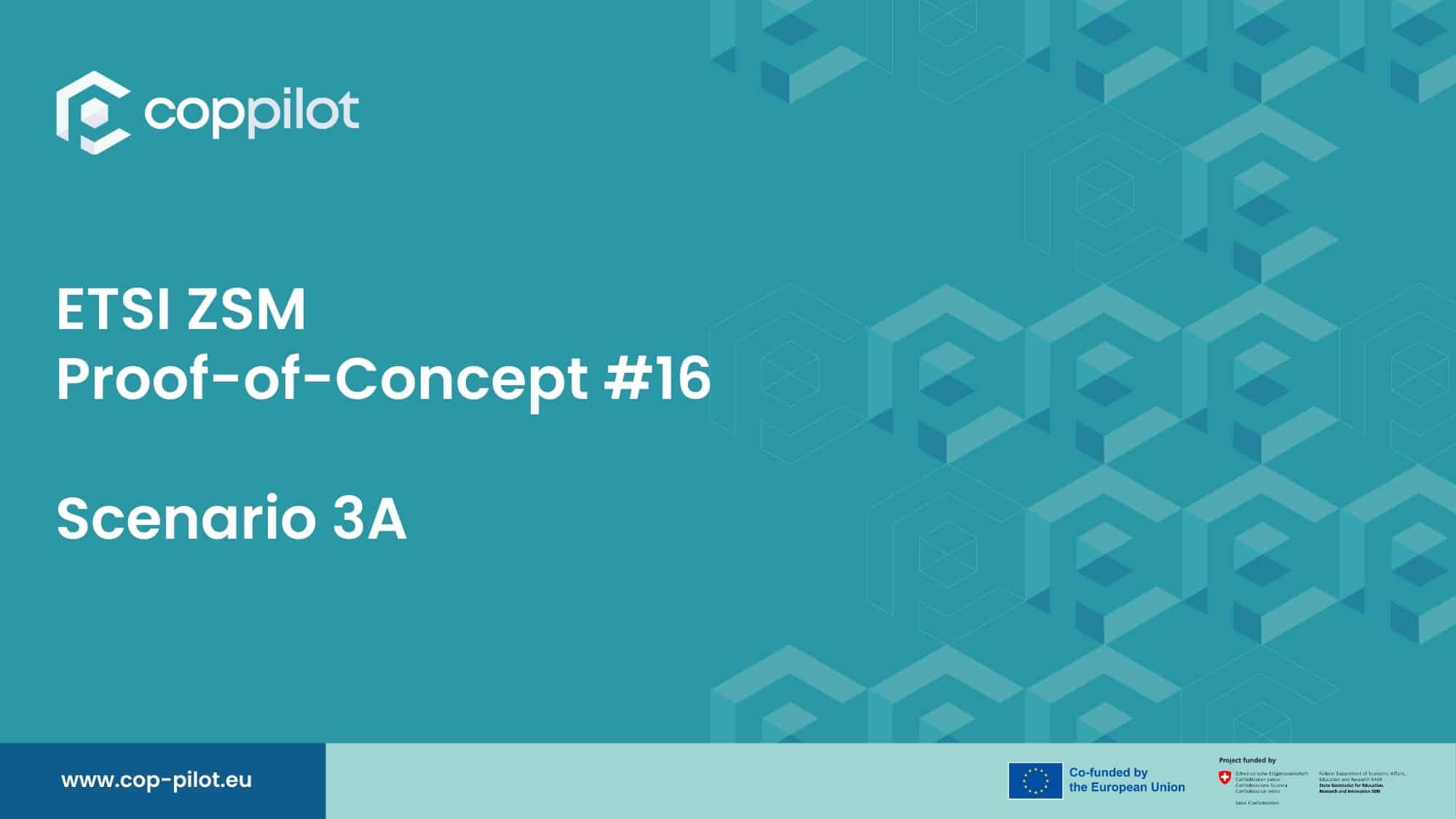 ETSI ZSM PoC #16 - Scenario 3A