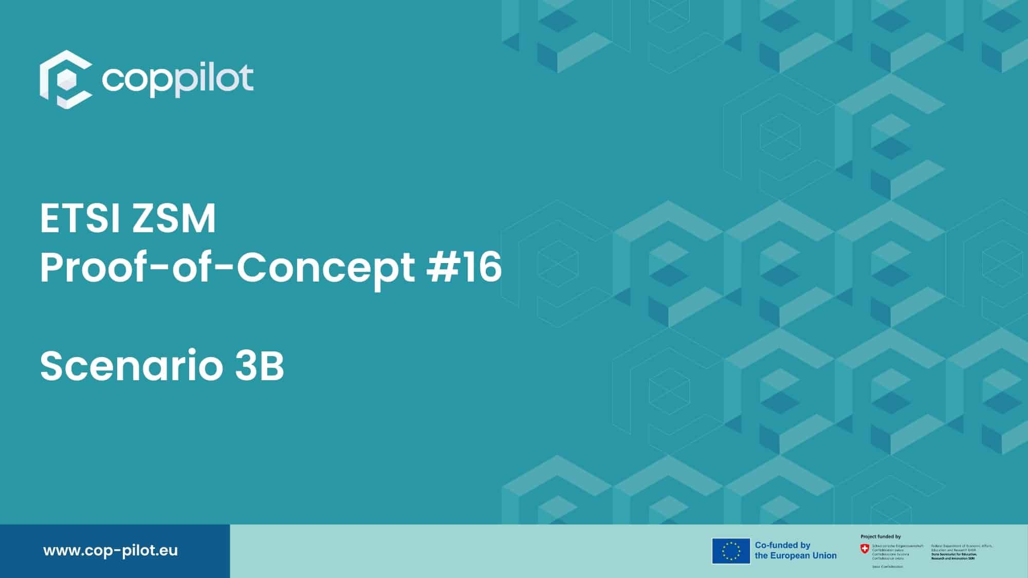 ETSI ZSM PoC #16 - Scenario 3B