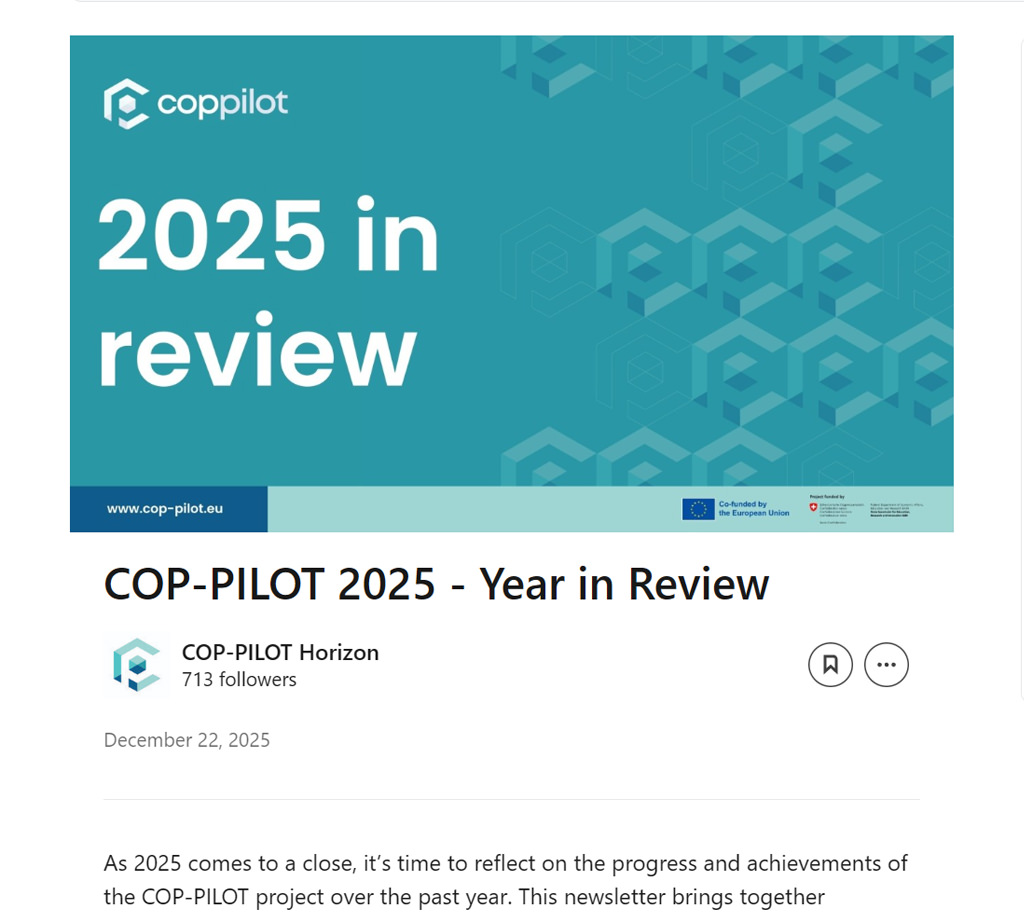 COP-PILOT Newsletter 2