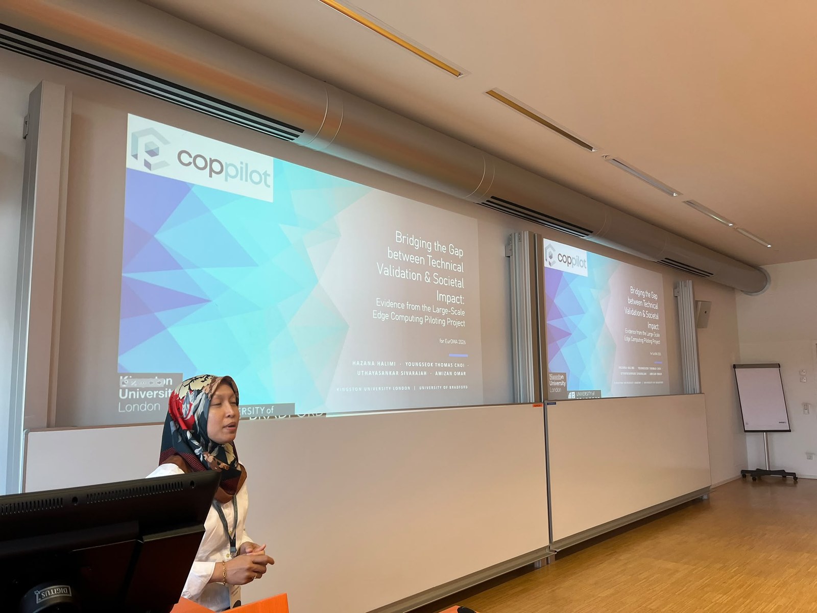 KUL/UBRAD presenting COP-PILOT at the 2026 Annual EurOMA Conference, Vienna