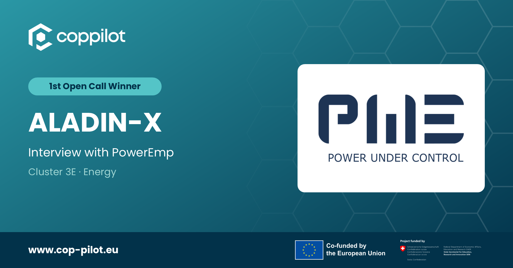 COP-PILOT 1st Open Call winner: ALADIN-X, interview with PowerEmp