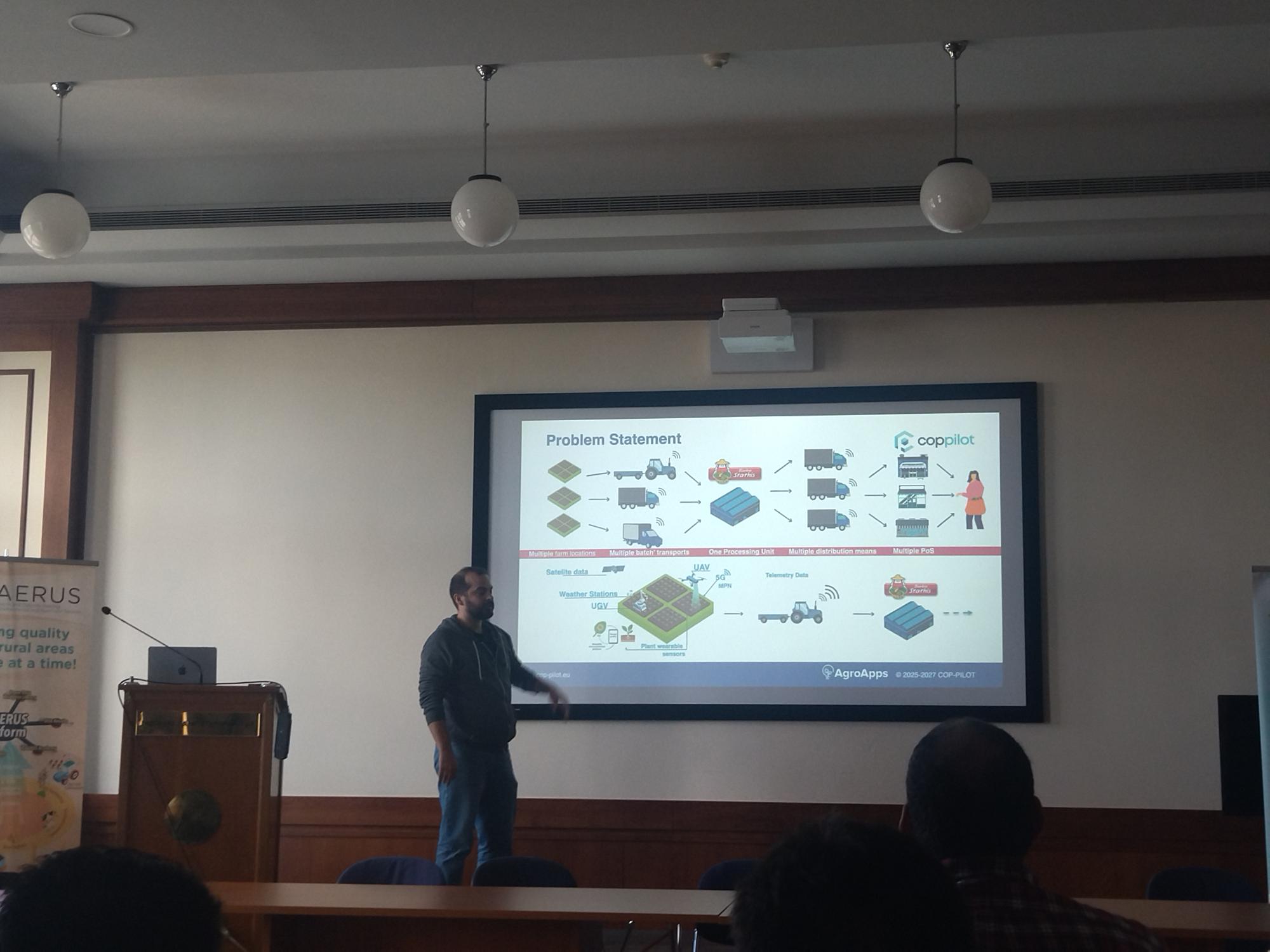 ICAERUS UC2 Drone Spraying 2nd Demonstration Event