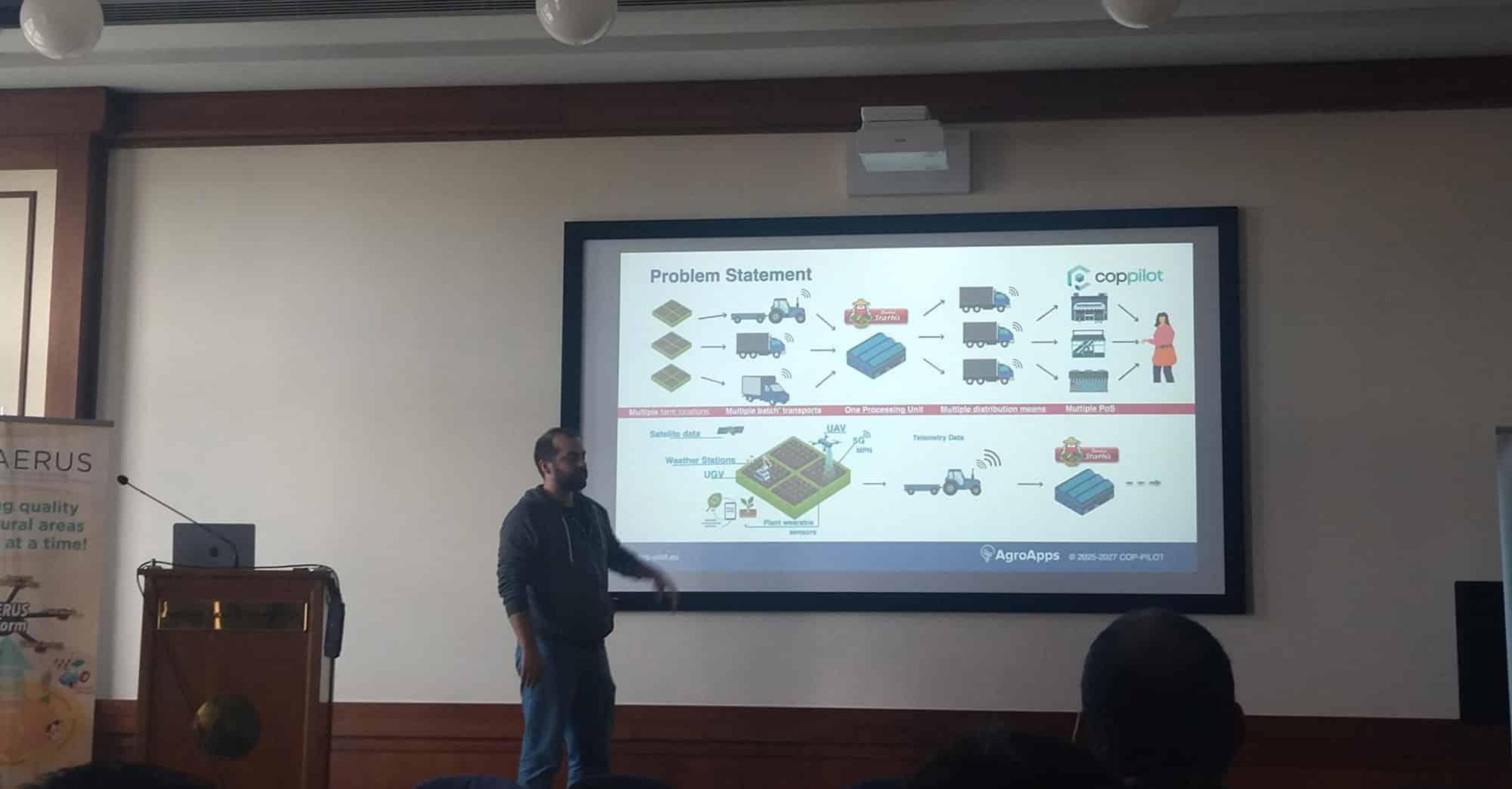 ICAERUS UC2 Drone Spraying 2nd Demonstration Event