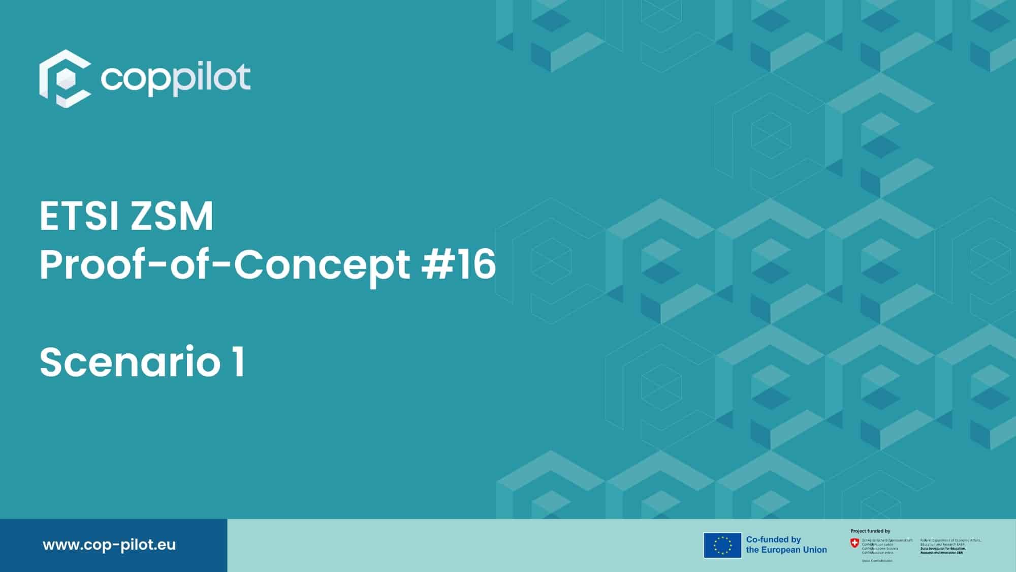 ETSI ZSM PoC #16 - Scenario 1